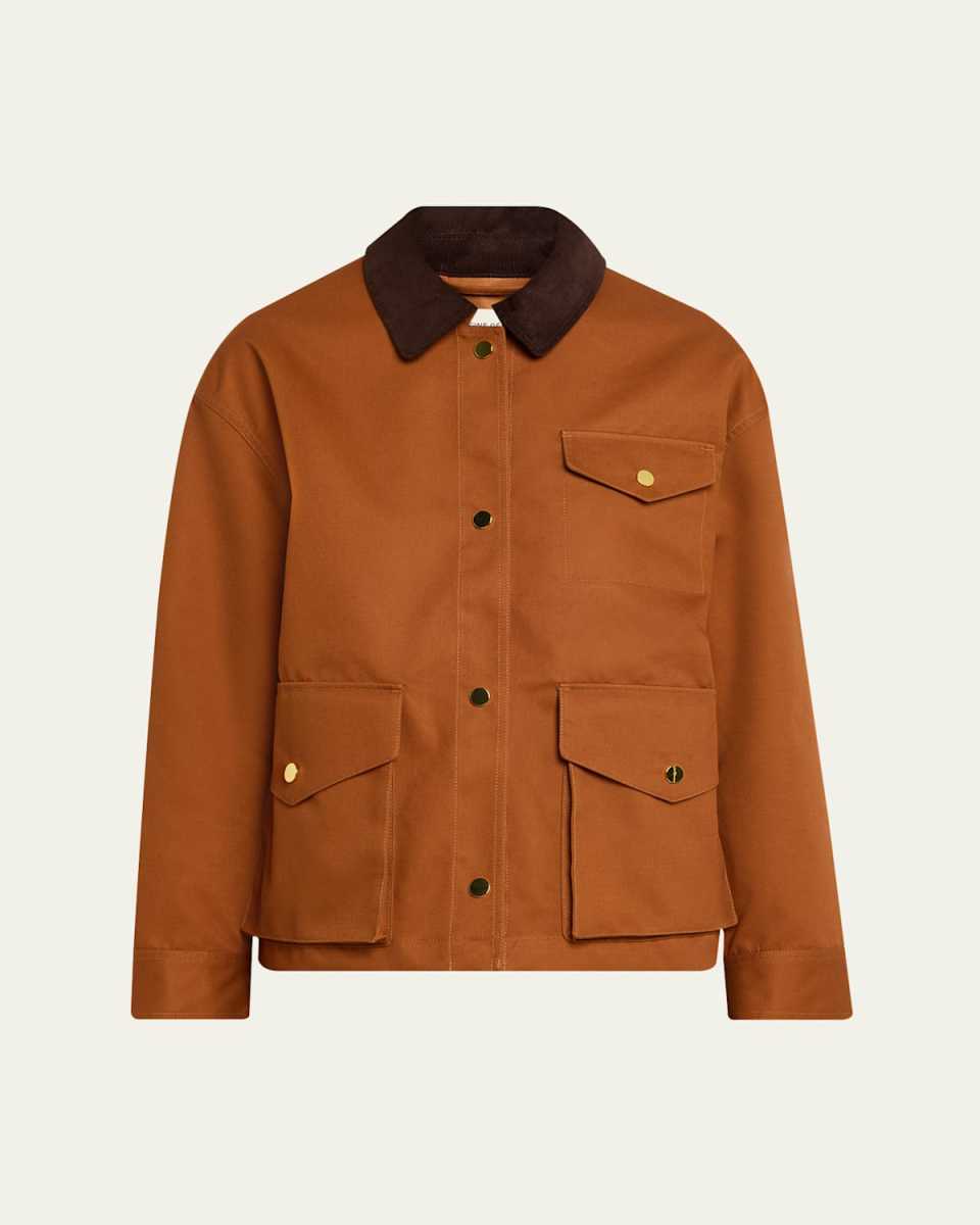 Yolande Technical Cotton Barn Jacket